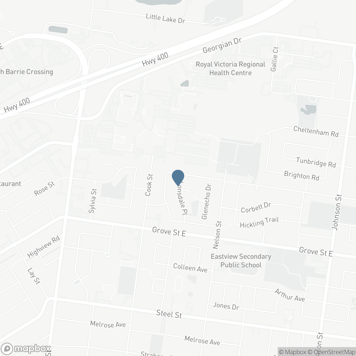 32 LONSDALE PLACE, Barrie, Ontario L4M 4J1